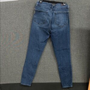 PAIGE Dark Blue Skinny Jeans